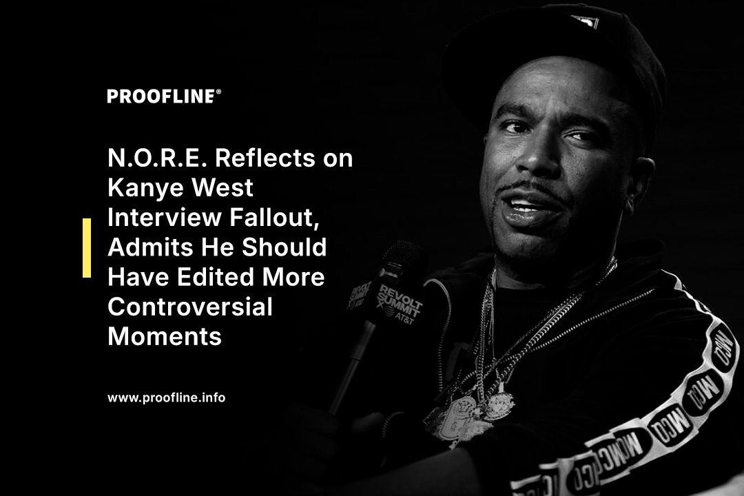 N.O.R.E. Reflects on Kanye West Interview Fallout, Admits He Should Have Edited More Controversial Moments