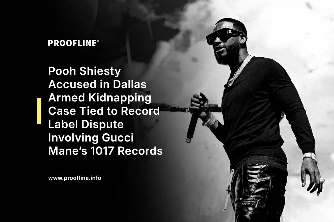 Pooh Shiesty Accused in Dallas Armed Kidnapping Case Tied to Record Label Dispute Involving Gucci Mane’s 1017 Records