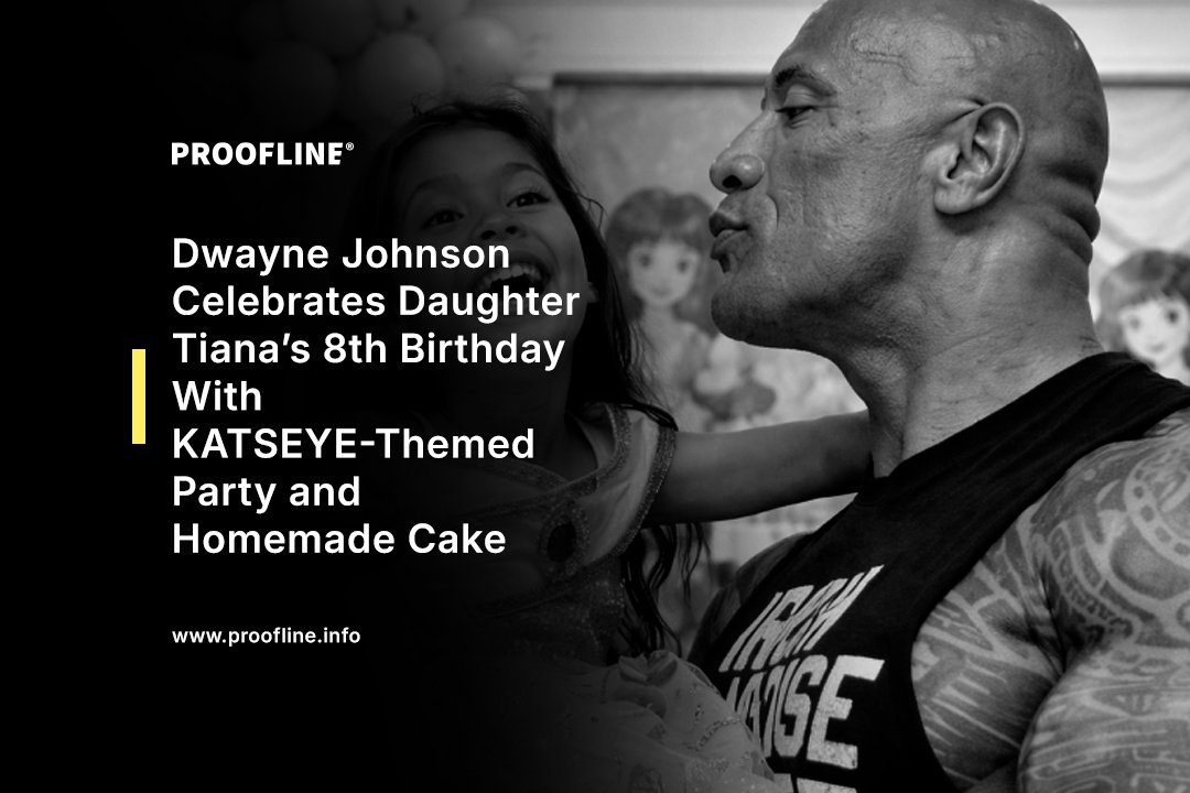 Dwayne Johnson Celebrates Daughter Tiana’s 8th Birthday With KATSEYE-Themed Party and Homemade Cake
