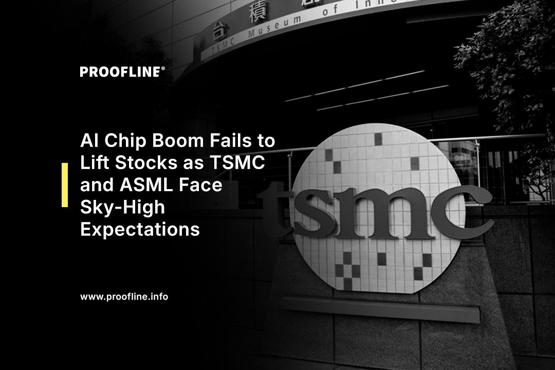 AI Chip Boom Fails to Lift Stocks as TSMC and ASML Face Sky-High Expectations