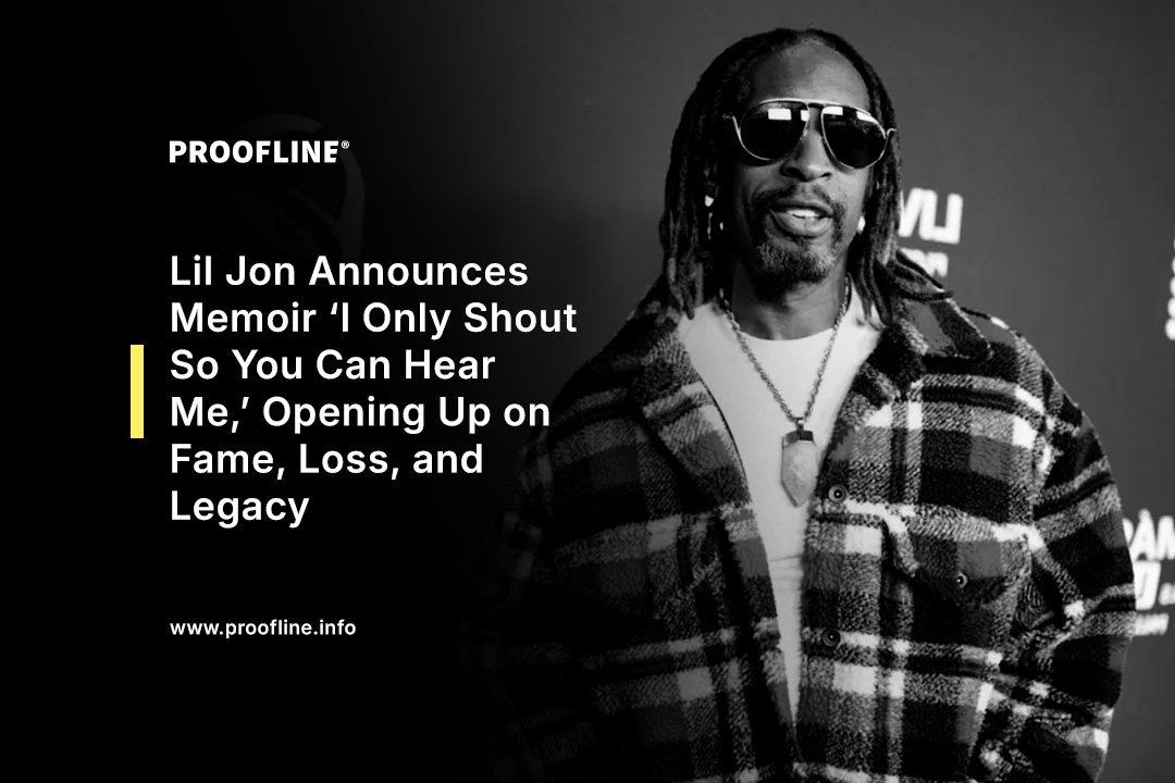 Lil Jon Announces Memoir ‘I Only Shout So You Can Hear Me,’ Opening Up on Fame, Loss, and Legacy