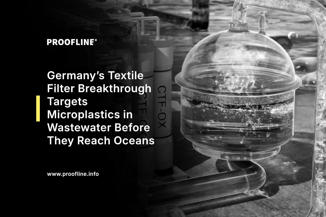 Germany’s Textile Filter Breakthrough Targets Microplastics in Wastewater Before They Reach Oceans