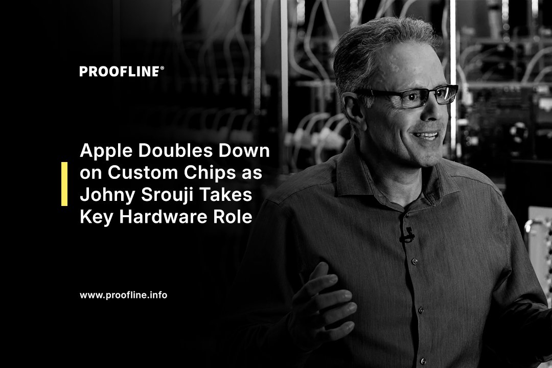 Apple Doubles Down on Custom Chips as Johny Srouji Takes Key Hardware Role