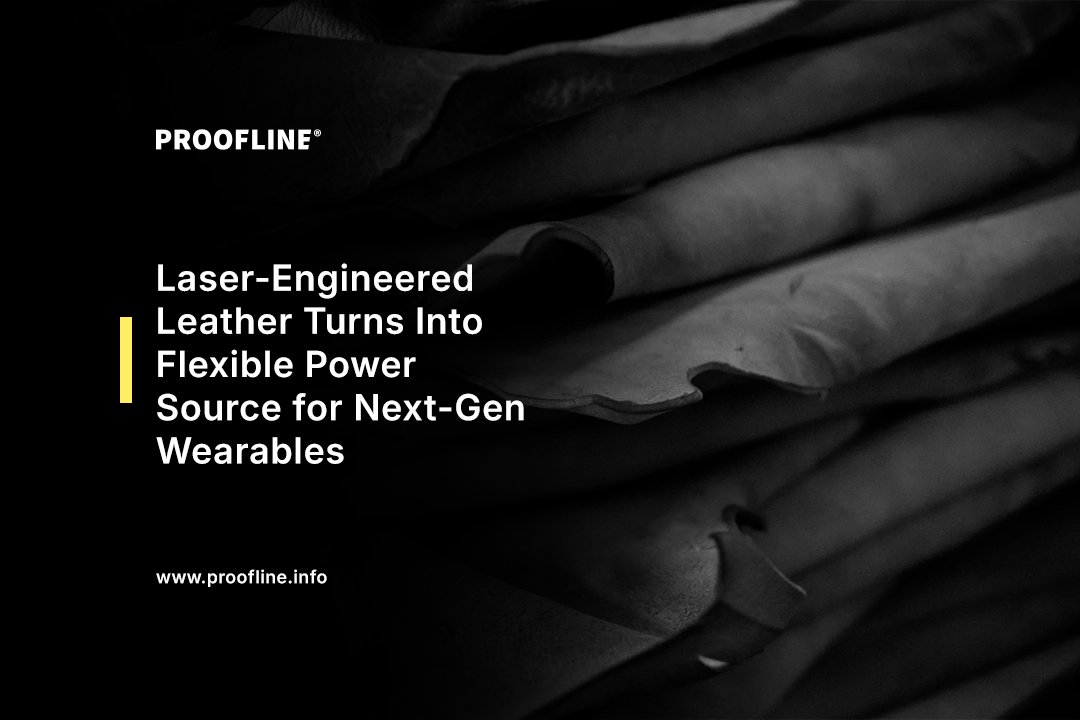 Laser-Engineered Leather Turns Into Flexible Power Source for Next-Gen Wearables