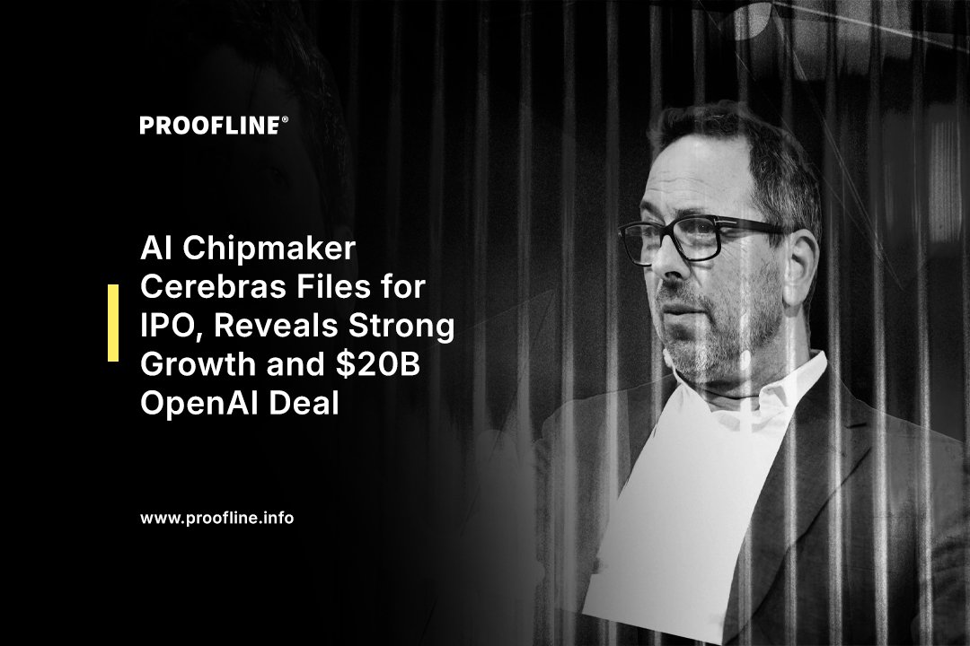 AI Chipmaker Cerebras Files for IPO, Reveals Strong Growth and $20B OpenAI Deal