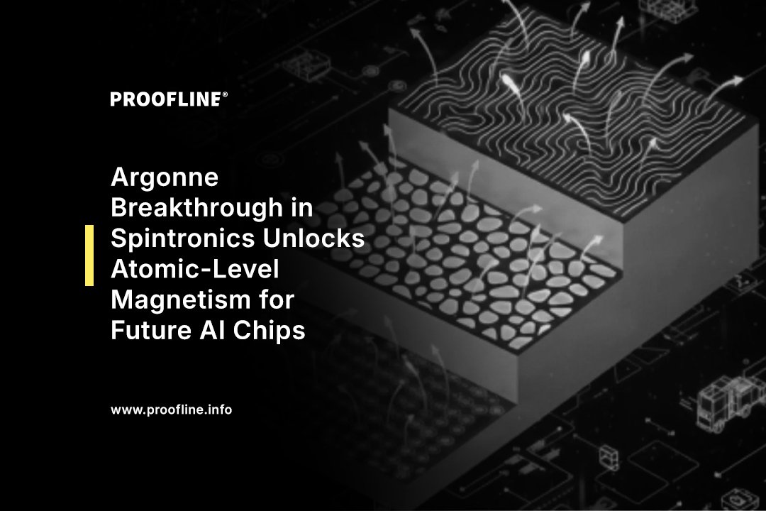 Argonne Breakthrough in Spintronics Unlocks Atomic-Level Magnetism for Future AI Chips