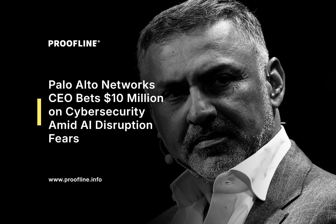 Palo Alto Networks CEO Bets $10 Million on Cybersecurity Amid AI Disruption Fears