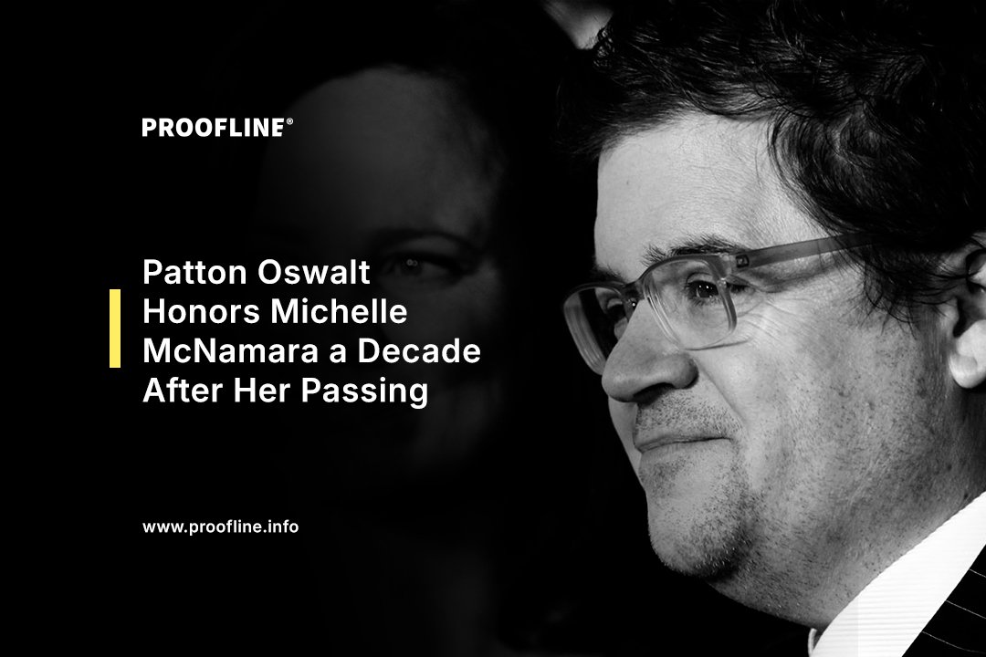 Patton Oswalt Honors Michelle McNamara a Decade After Her Passing