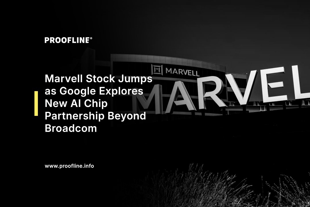Marvell Stock Jumps as Google Explores New AI Chip Partnership Beyond Broadcom