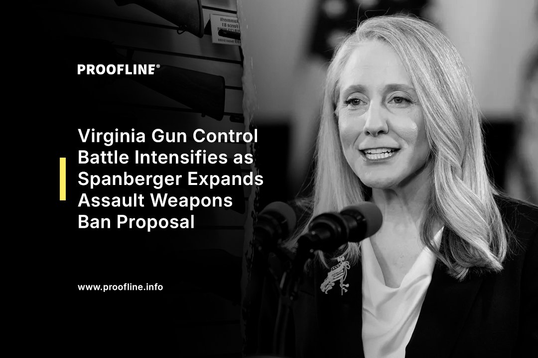 Virginia Gun Control Battle Intensifies as Spanberger Expands Assault Weapons Ban Proposal
