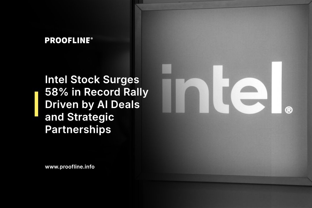 Intel Stock Surges 58% in Record Rally Driven by AI Deals and Strategic Partnerships