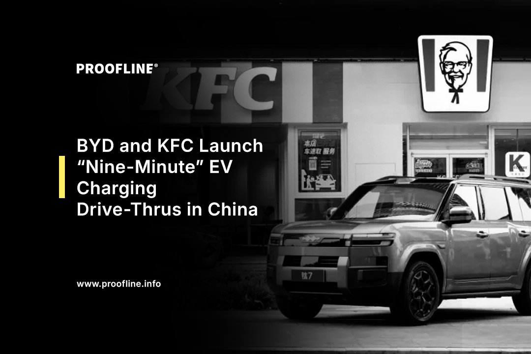 BYD and KFC Launch “Nine-Minute” EV Charging Drive-Thrus in China
