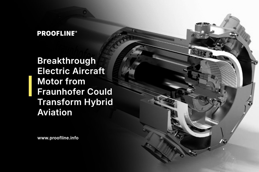 Breakthrough Electric Aircraft Motor from Fraunhofer Could Transform Hybrid Aviation