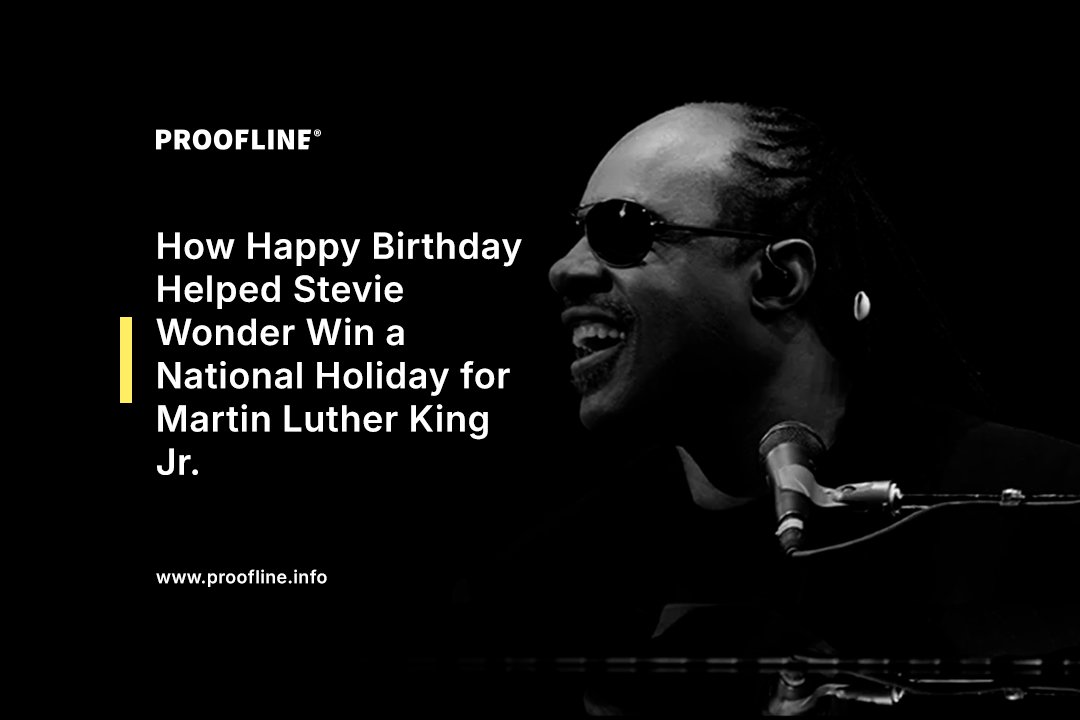 How Happy Birthday Helped Stevie Wonder Win a National Holiday for Martin Luther King Jr.