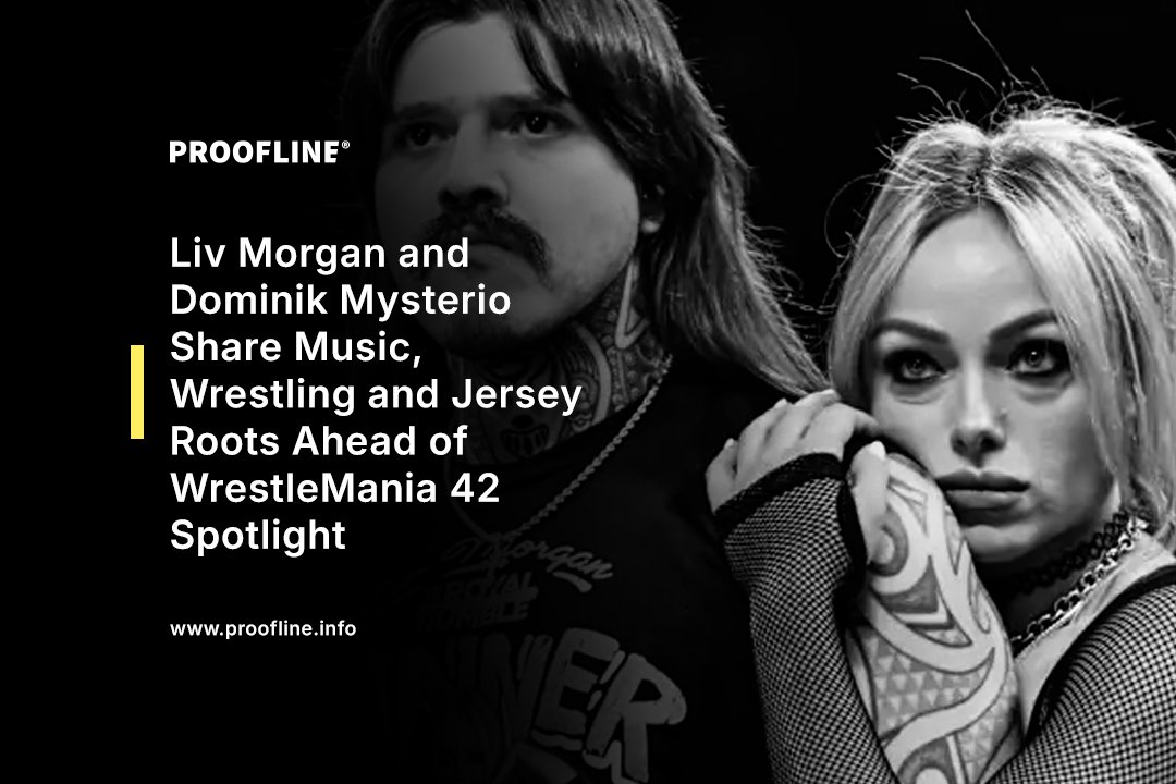 Liv Morgan and Dominik Mysterio Share Music, Wrestling and Jersey Roots Ahead of WrestleMania 42 Spotlight