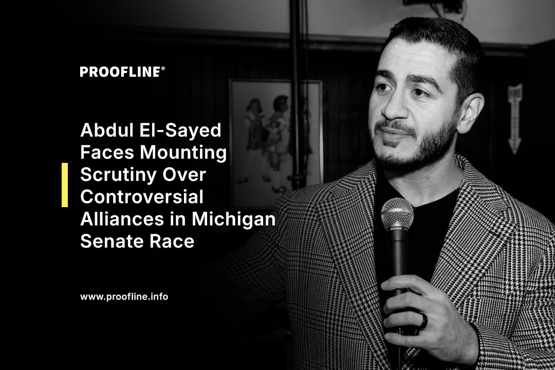 Abdul El-Sayed Faces Mounting Scrutiny Over Controversial Alliances in Michigan Senate Race
