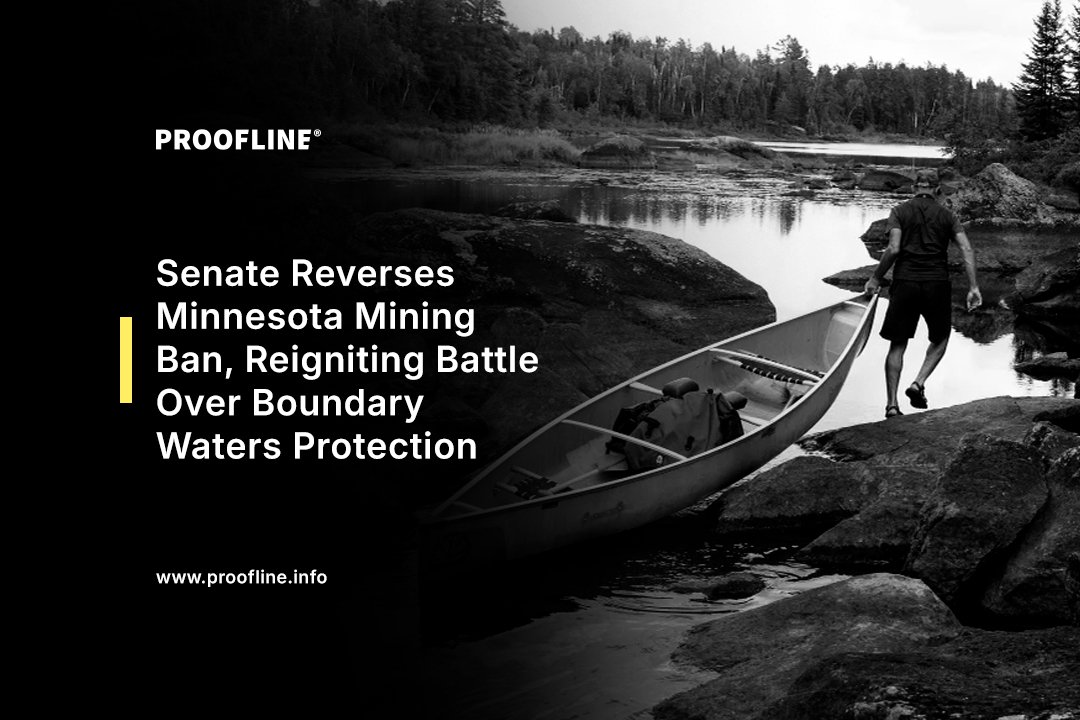 Senate Reverses Minnesota Mining Ban, Reigniting Battle Over Boundary Waters Protection