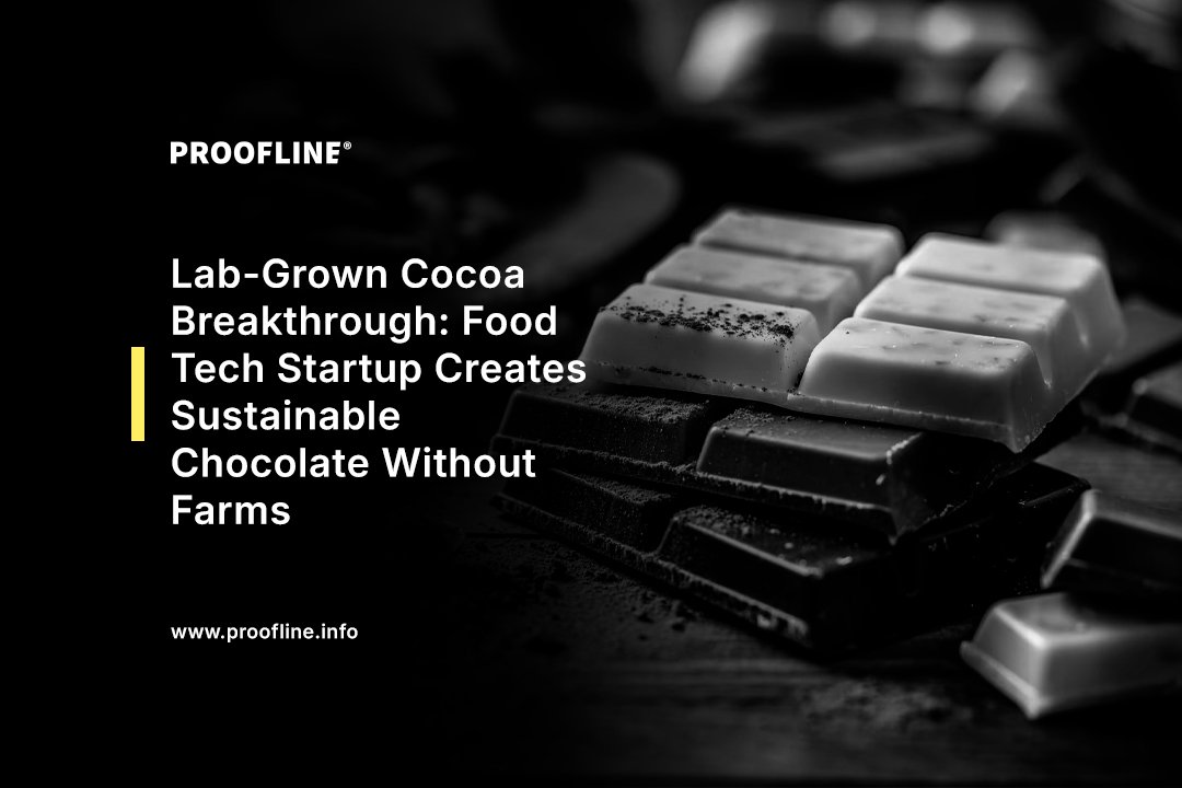 Lab-Grown Cocoa Breakthrough: Food Tech Startup Creates Sustainable Chocolate Without Farms