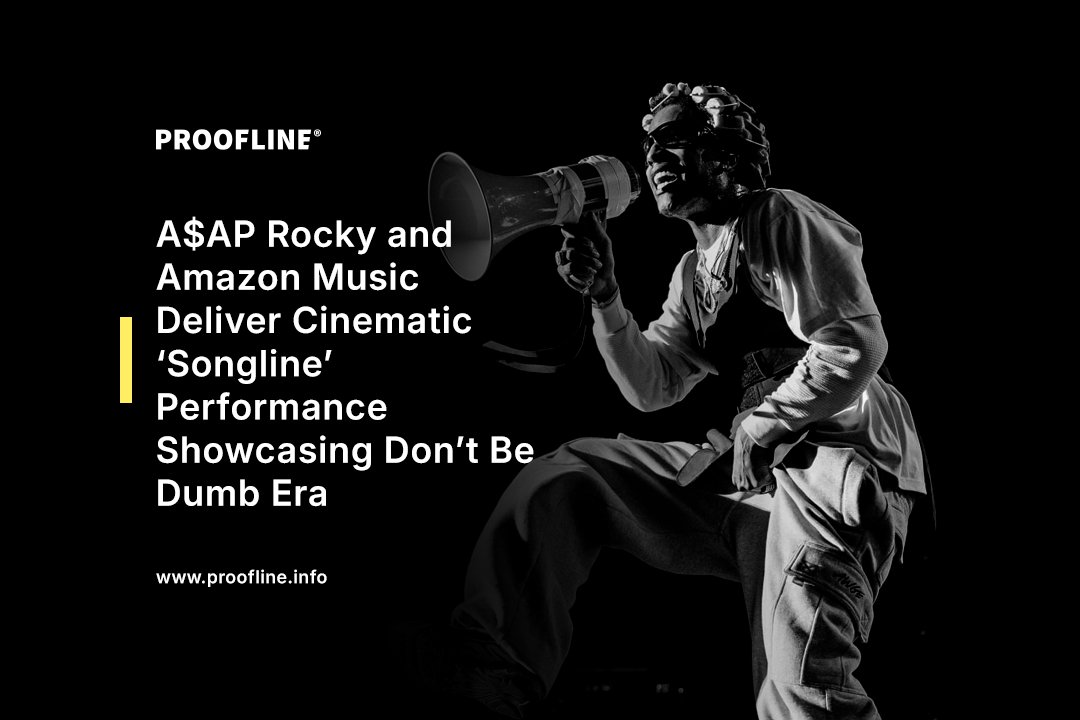 A$AP Rocky and Amazon Music Deliver Cinematic ‘Songline’ Performance Showcasing Don’t Be Dumb Era