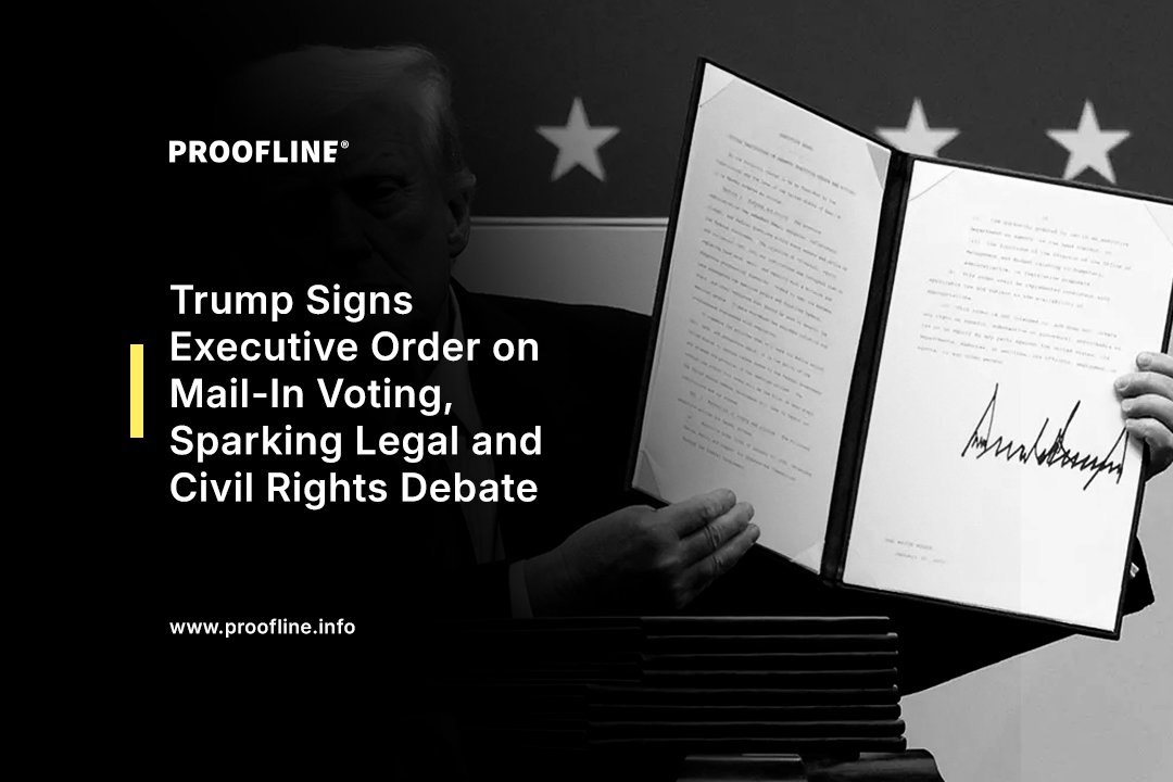 Trump Signs Executive Order on Mail-In Voting, Sparking Legal and Civil Rights Debate