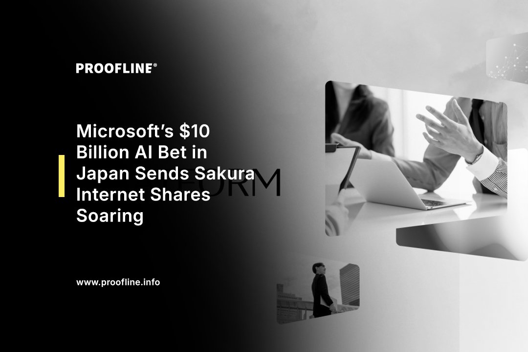 Microsoft’s $10 Billion AI Bet in Japan Sends Sakura Internet Shares Soaring